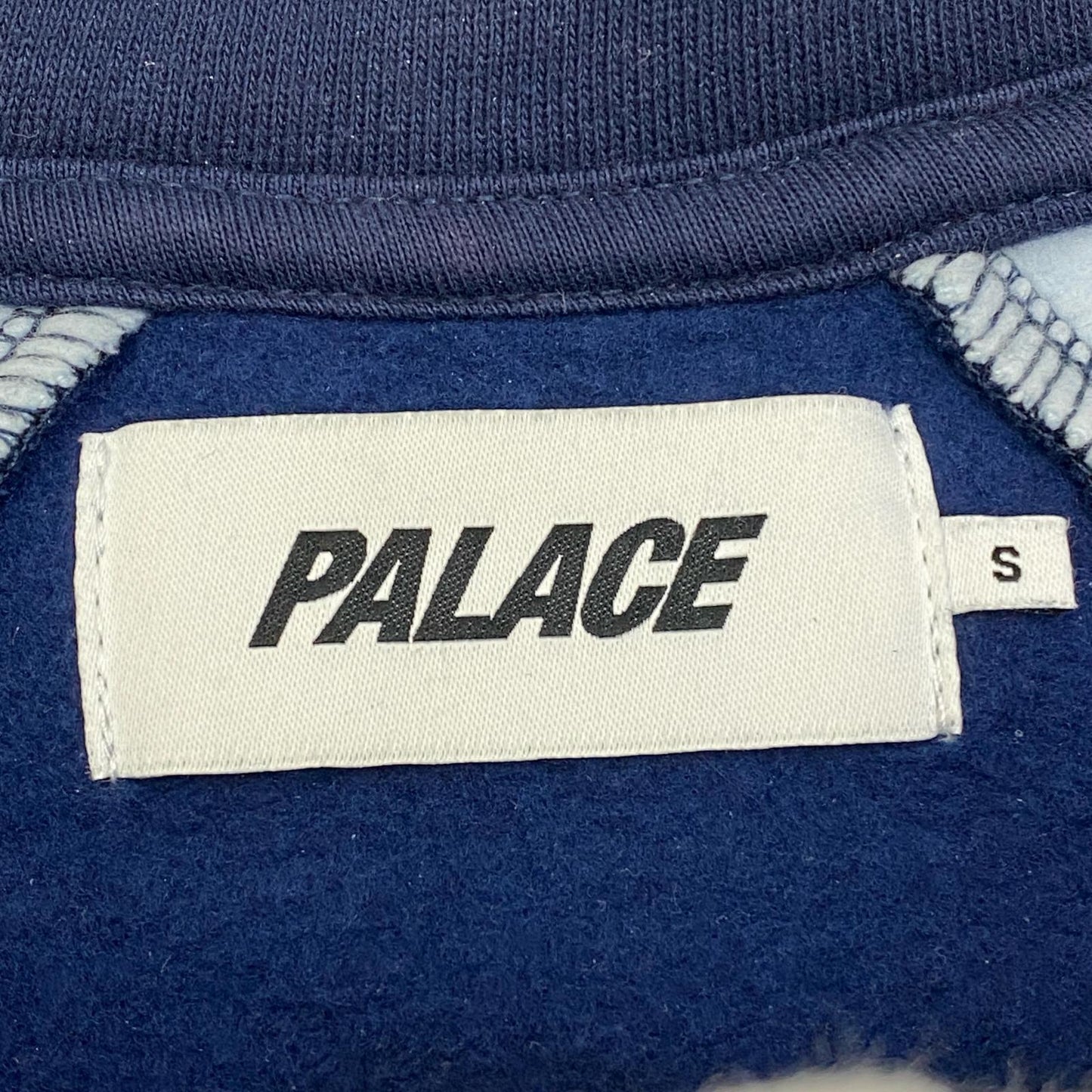 【中古】PALACE SKATEBOARDS | パレススケートボード INTERNATIONAL 1/4 ZIP スウェット ネイビー サイズ：S【加古川店】