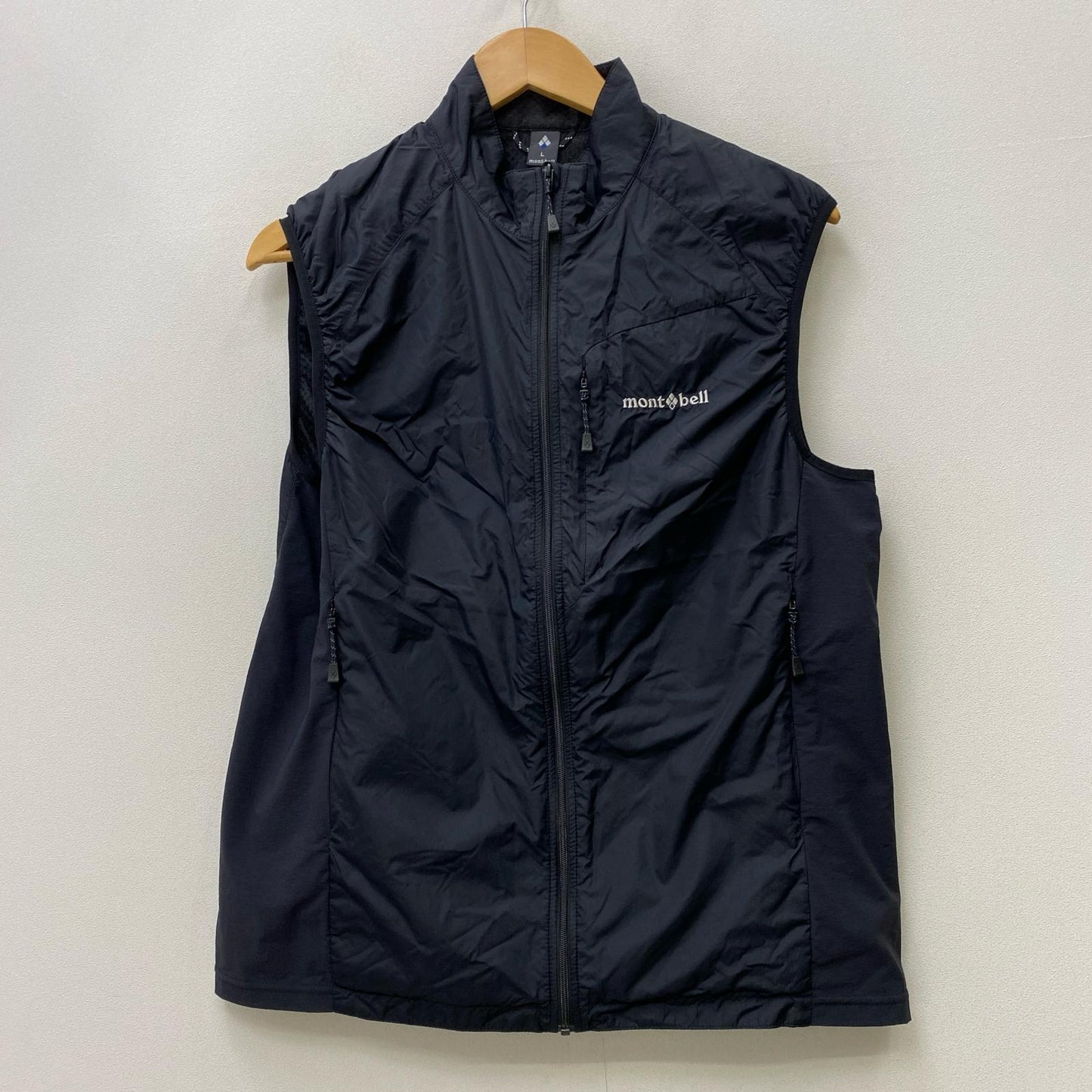 【中古】mont-bell | モンベル Light Shell Vest ベスト 1106559 ブラック サイズ：L【加古川店】