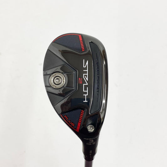 【中古】【ゴルフ用品】 TaylorMade | テーラーメイド シャフト長(in):約約40inch STEALTH2 PLUS RESCUE(2023) 3U 19.5° MCI 60-R 約40インチ フレックスR ヘッドカバー付【加古川店】