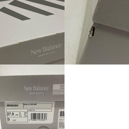 【中古】NEW BALANCE | ニューバランス 993 スニーカー MR993NV ネイビー 27cm【加古川店】