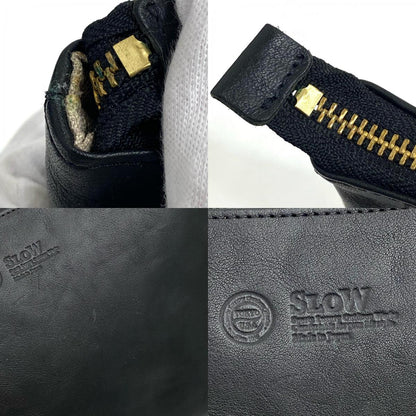 【中古】SLOW | スロウ rubono ポーチ L クラッチバッグ ブラック【加古川店】