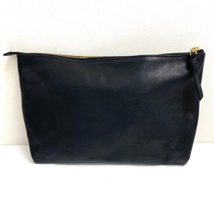 【中古】SLOW | スロウ rubono ポーチ L クラッチバッグ ブラック【加古川店】