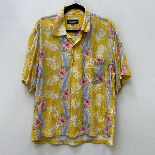 【中古】VINTAGE衣料 | ヴィンテージイリョウ slasher:aloha shirt その他トップス イエロー サイズ：M【加古川店】