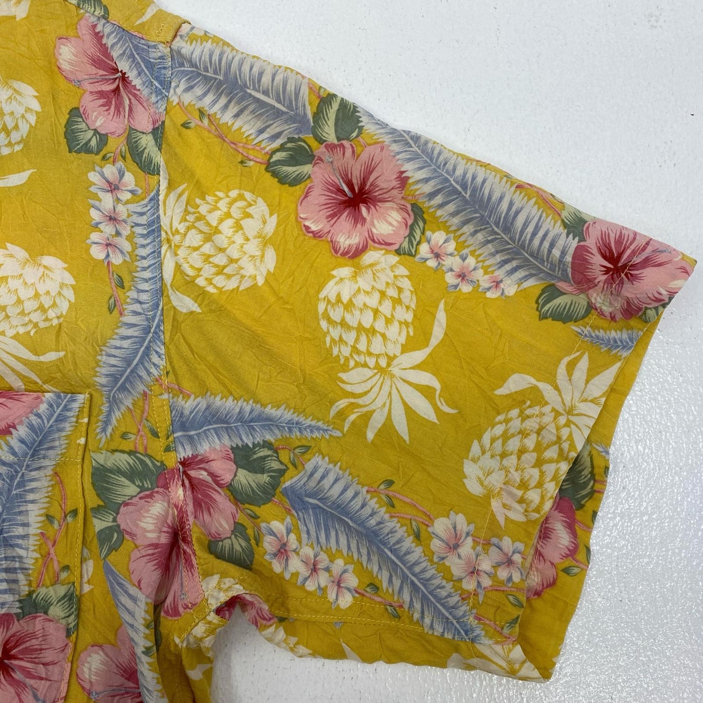 【中古】VINTAGE衣料 | ヴィンテージイリョウ slasher:aloha shirt その他トップス イエロー サイズ：M【加古川店】