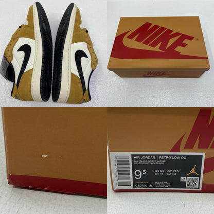 【中古】NIKE | ナイキ Air Jordan 1 Low OG 'Rookie of the Year' スニーカー DZ0790-107 ブラウン 27.5cm【加古川店】