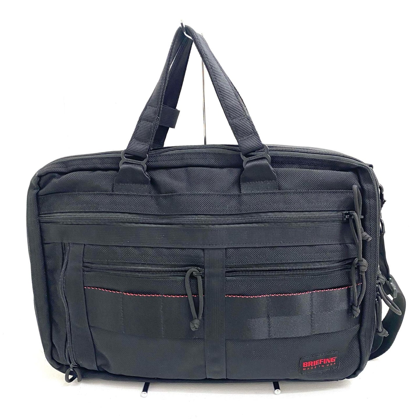 【中古】BRIEFING | ブリーフィング 3way ビジネスバッグ ビジネスバッグ brm181401 ブラック【加古川店】
