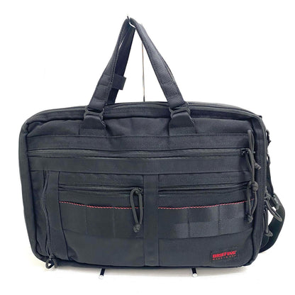 【中古】BRIEFING | ブリーフィング 3way ビジネスバッグ ビジネスバッグ brm181401 ブラック【加古川店】