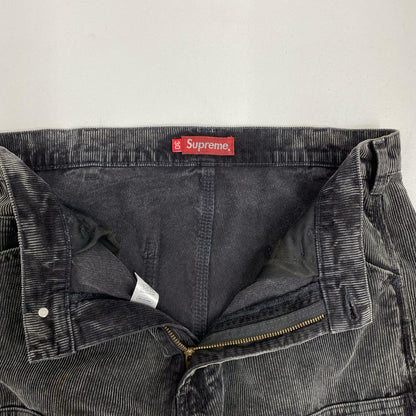 Supreme | シュプリーム Double Knee Cordutoy ボトムス ブラック 30サイズ 21SS コーデュロイ その他ボトムス ブラック サイズ：30【加古川店】