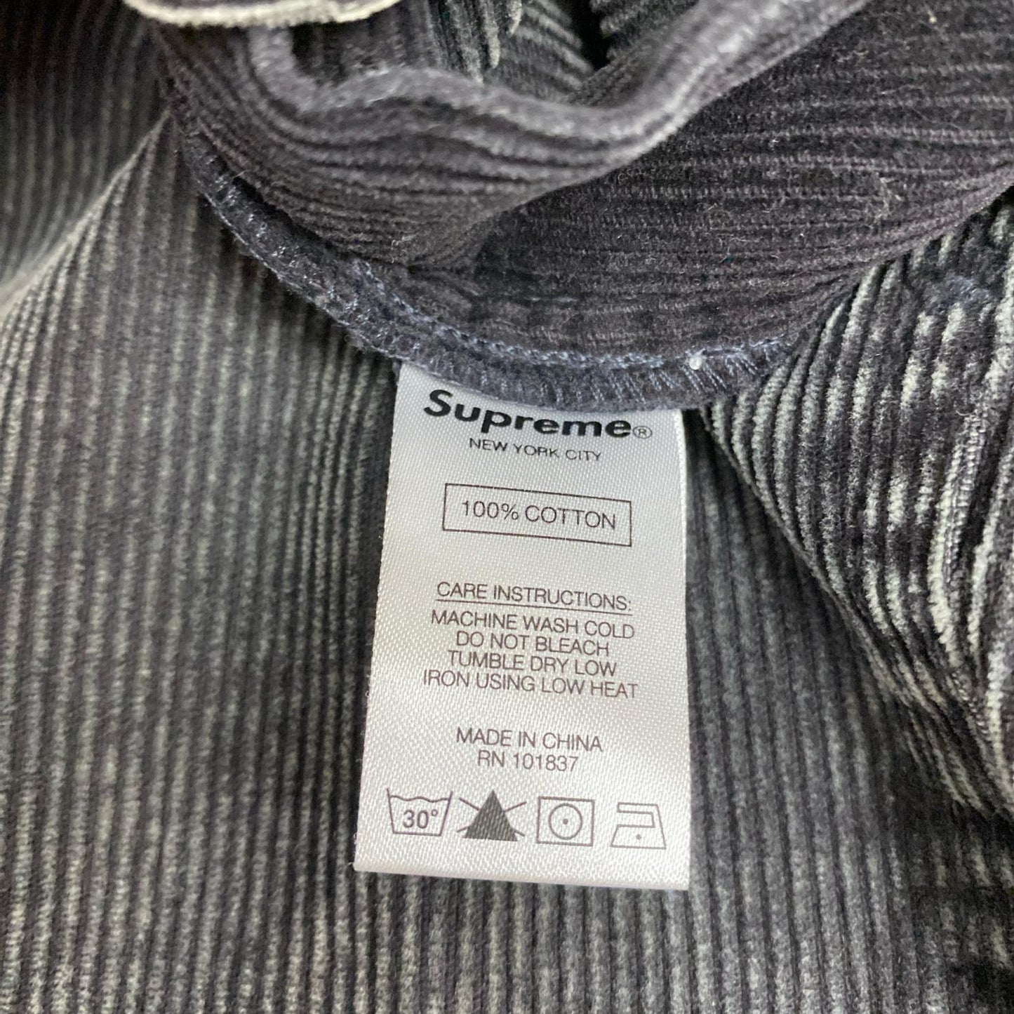 Supreme | シュプリーム Double Knee Cordutoy ボトムス ブラック 30サイズ 21SS コーデュロイ その他ボトムス ブラック サイズ：30【加古川店】