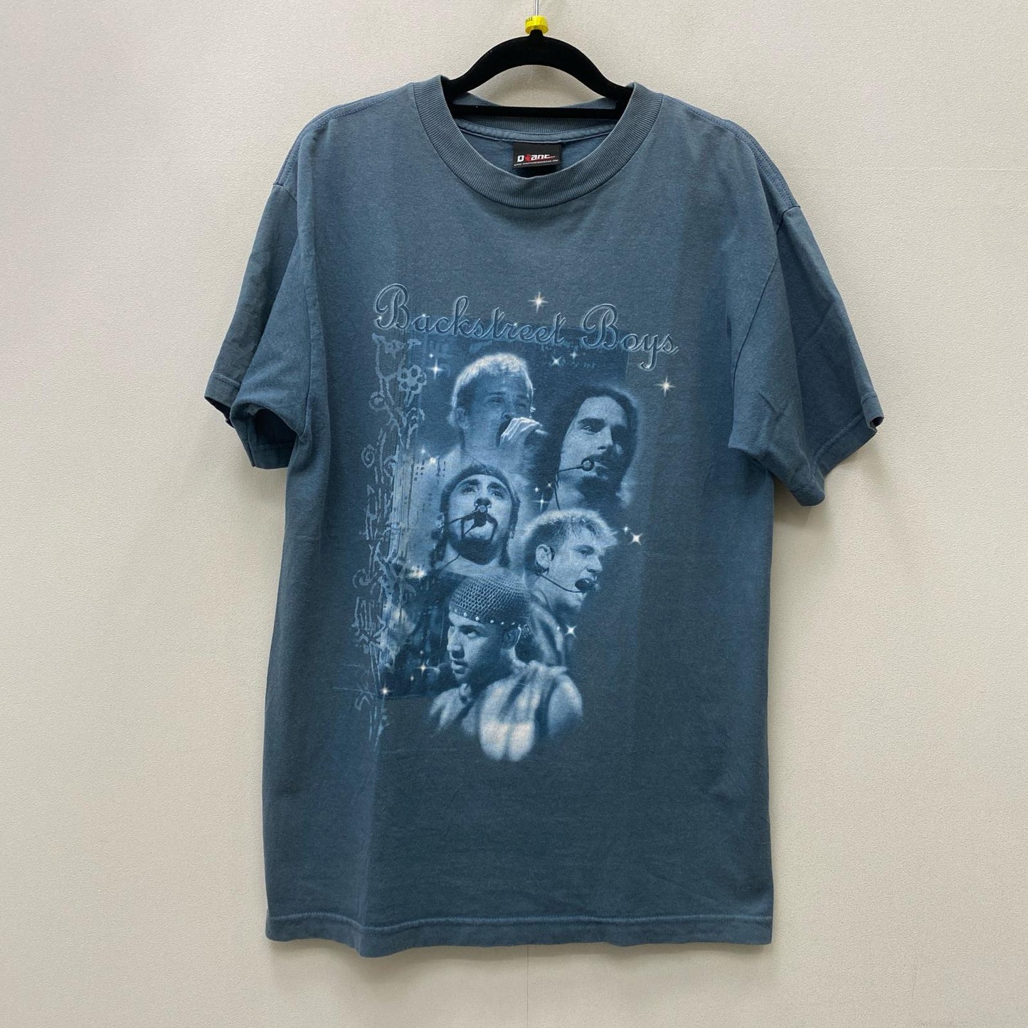 【中古】 BACK STREET BOYS GIANT 半袖Ｔシャツ ブルー サイズ：M【加古川店】
