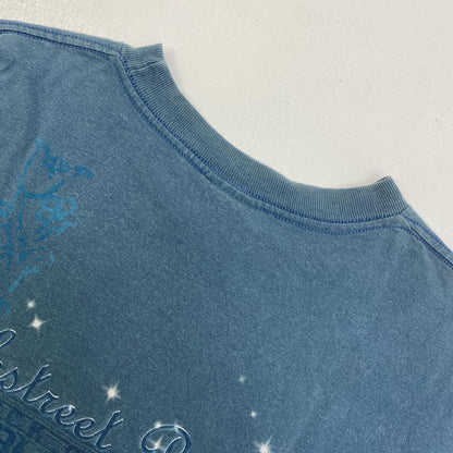 【中古】 BACK STREET BOYS GIANT 半袖Ｔシャツ ブルー サイズ：M【加古川店】