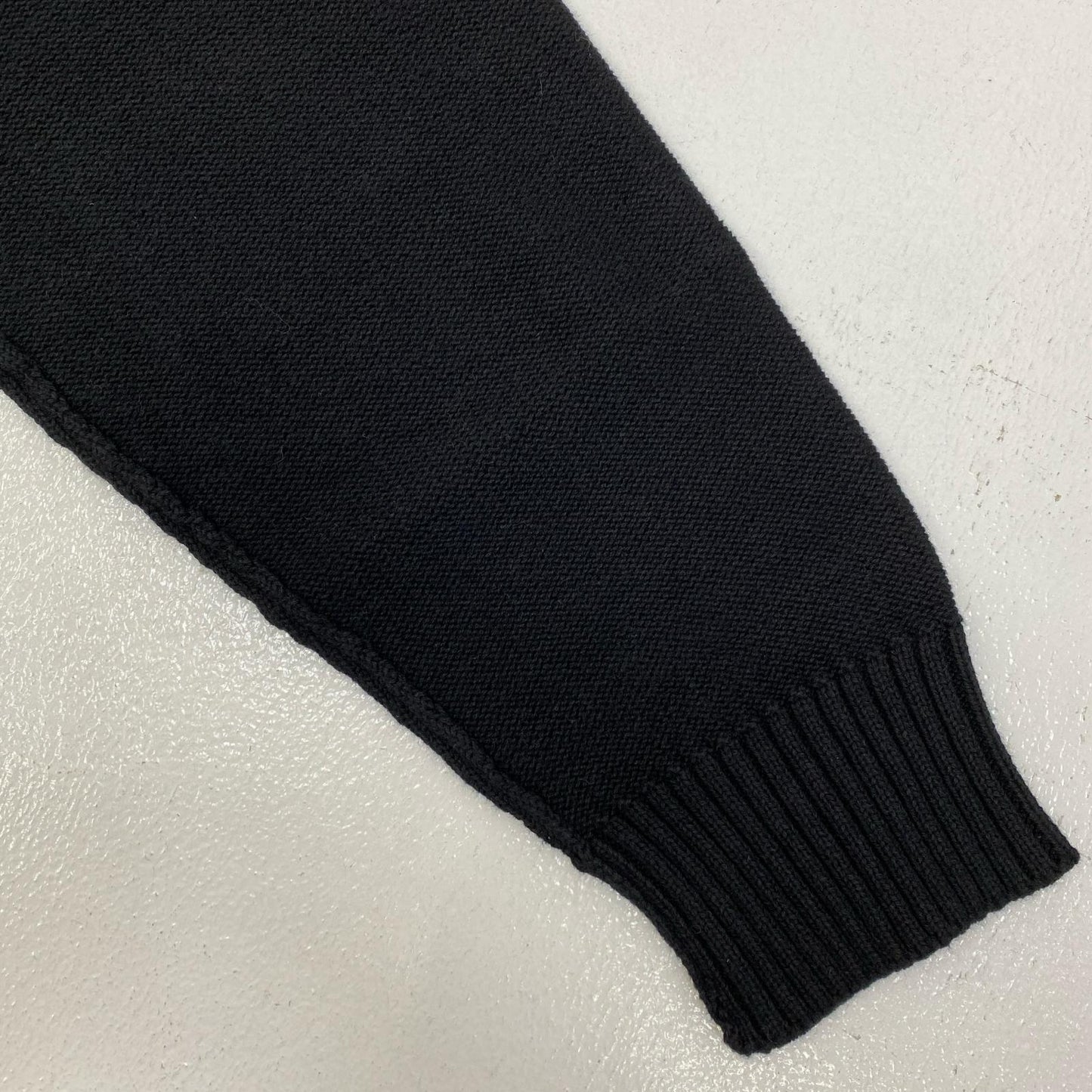【中古】HUF | ハフ Survive Cable Knit Sweater ニット ブラック サイズ：M【加古川店】
