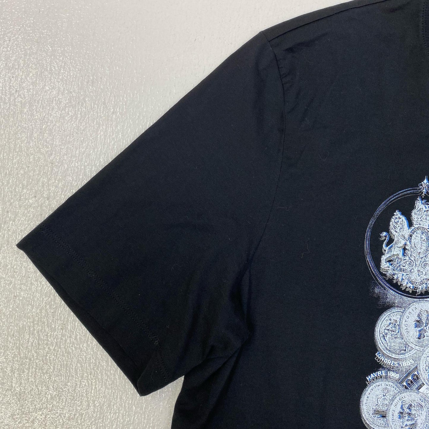 【中古】LOUIS VUITTON | ルイ・ヴィトン 国内正規品 半袖Ｔシャツ H4JR02JEZ ブラック サイズ：L【加古川店】