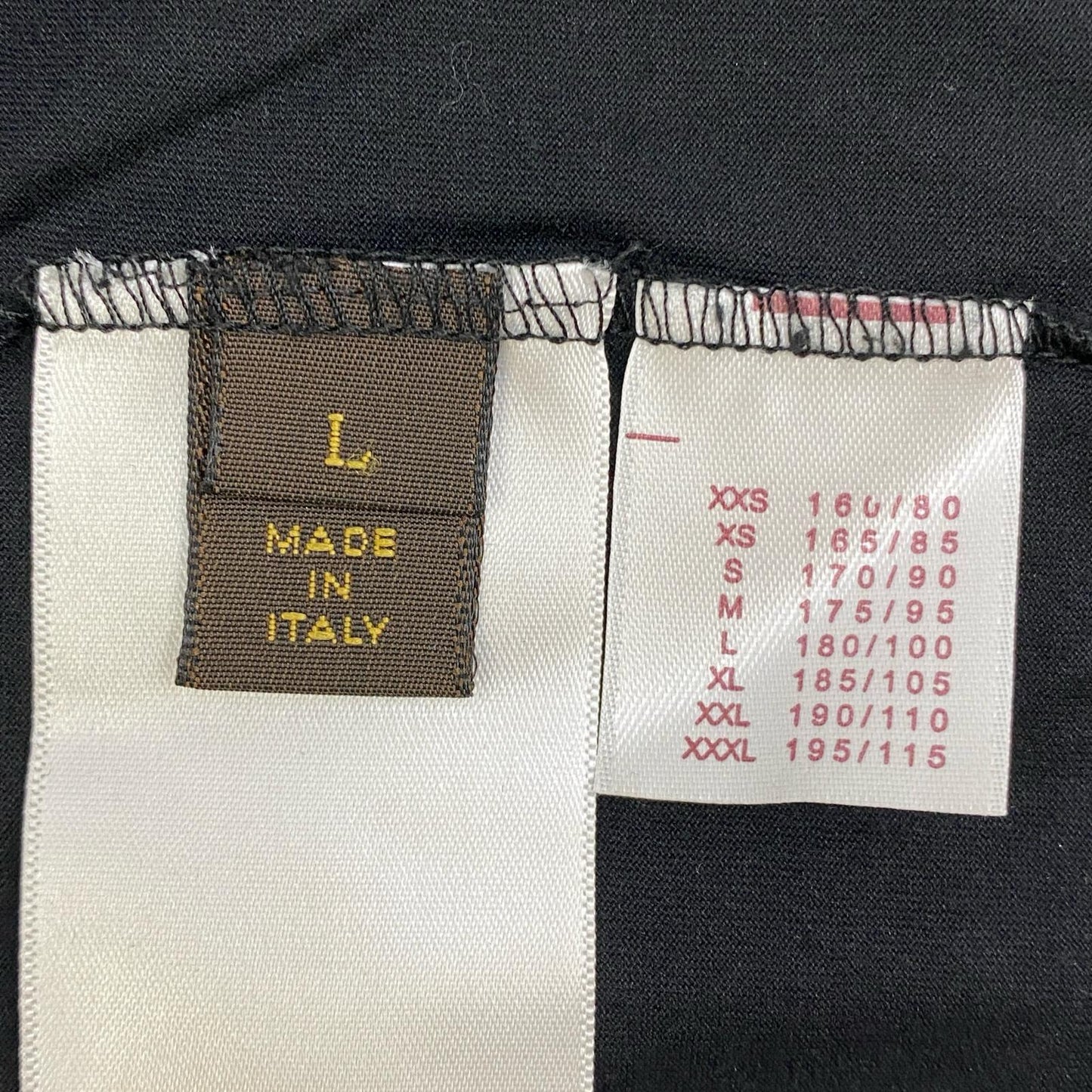 【中古】LOUIS VUITTON | ルイ・ヴィトン 国内正規品 半袖Ｔシャツ H4JR02JEZ ブラック サイズ：L【加古川店】