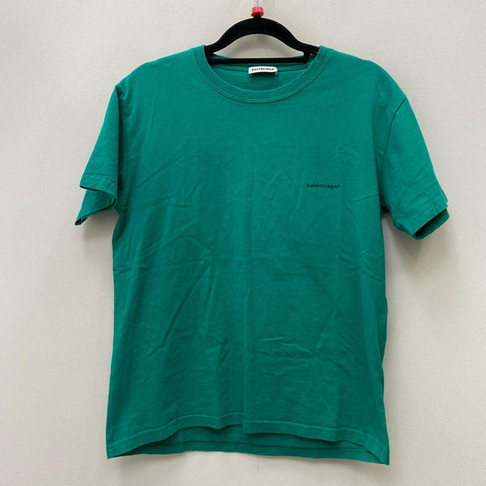 【中古】BALENCIAGA | バレンシアガ 国内正規品 半袖Ｔシャツ 556107 グリーン サイズ：M【加古川店】