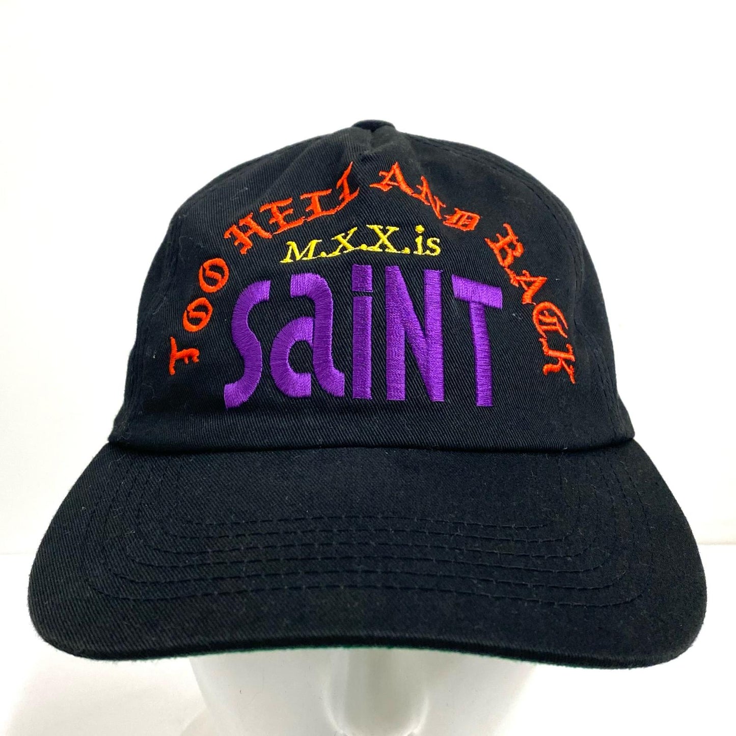 【中古】SAINT MICHAEL | セントマイケルセイントマイケル CAP SINNER SHINE キャップ SM-HR1-0000-090 ブラック【加古川店】