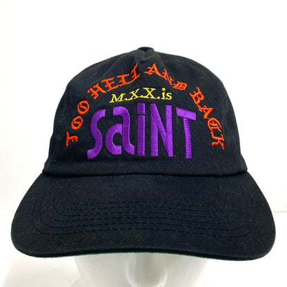 【中古】SAINT MICHAEL | セントマイケルセイントマイケル CAP SINNER SHINE キャップ SM-HR1-0000-090 ブラック【加古川店】