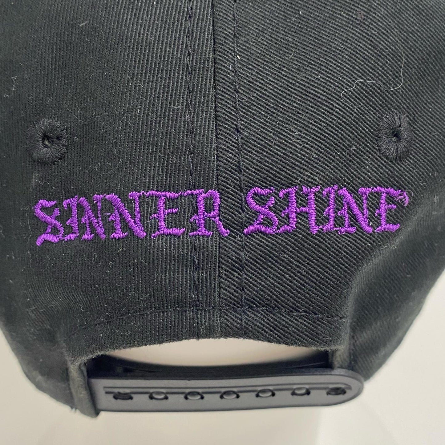 【中古】SAINT MICHAEL | セントマイケルセイントマイケル CAP SINNER SHINE キャップ SM-HR1-0000-090 ブラック【加古川店】