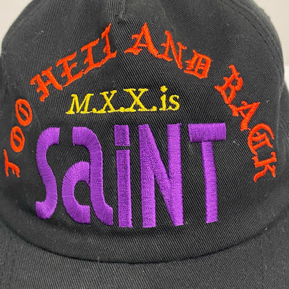 【中古】SAINT MICHAEL | セントマイケルセイントマイケル CAP SINNER SHINE キャップ SM-HR1-0000-090 ブラック【加古川店】