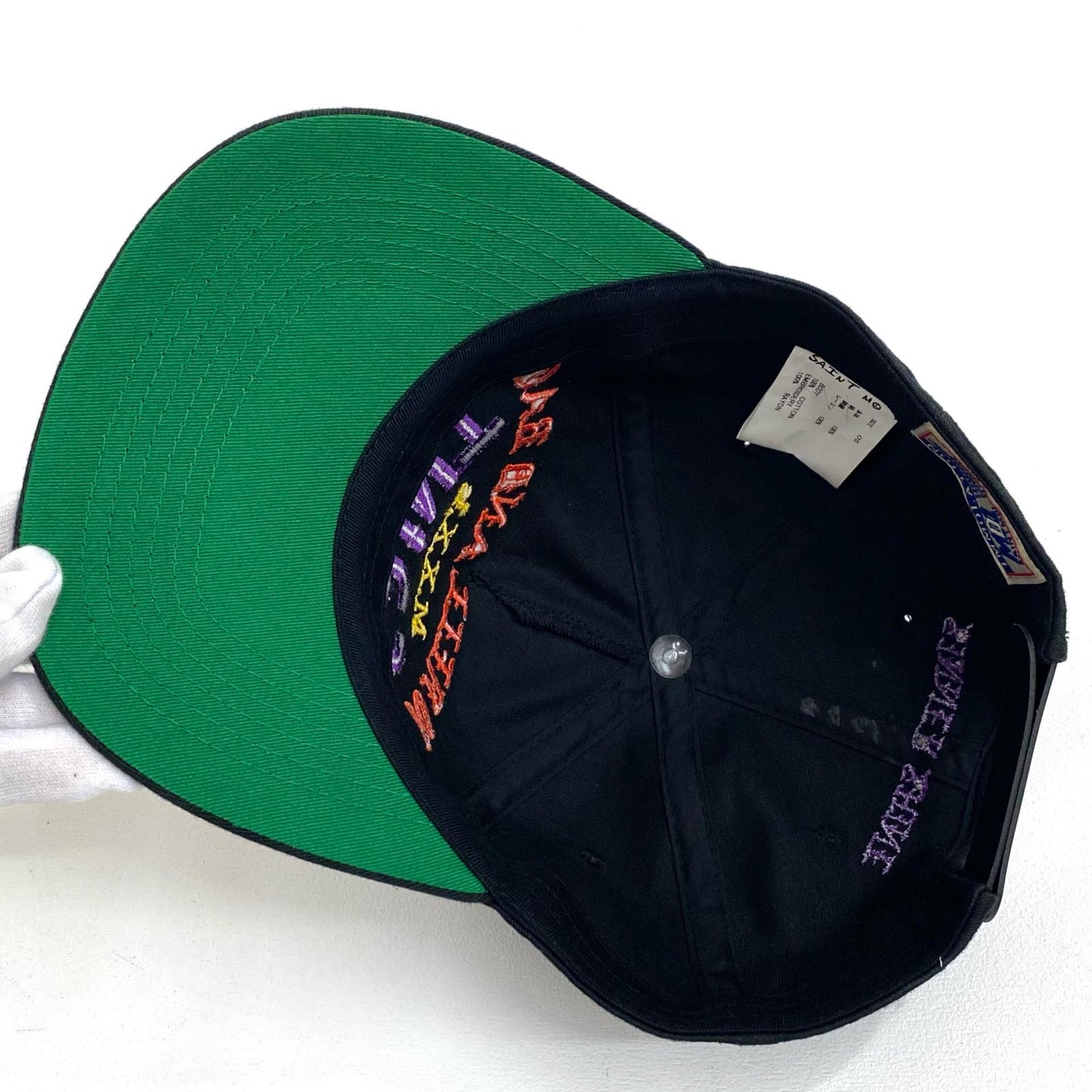 【中古】SAINT MICHAEL | セントマイケルセイントマイケル CAP SINNER SHINE キャップ SM-HR1-0000-090 ブラック【加古川店】