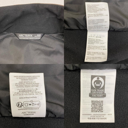 【中古】ARC'TERYX | アークテリクス atom jacket その他アウター ブラウン サイズ：M【加古川店】