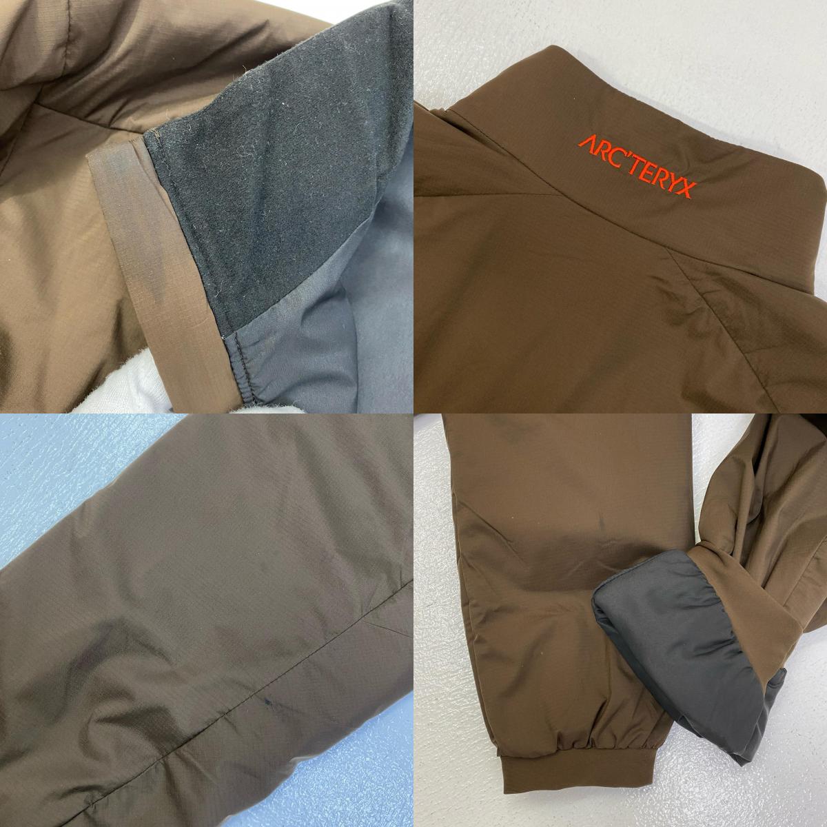 【中古】ARC'TERYX | アークテリクス atom jacket その他アウター ブラウン サイズ：M【加古川店】