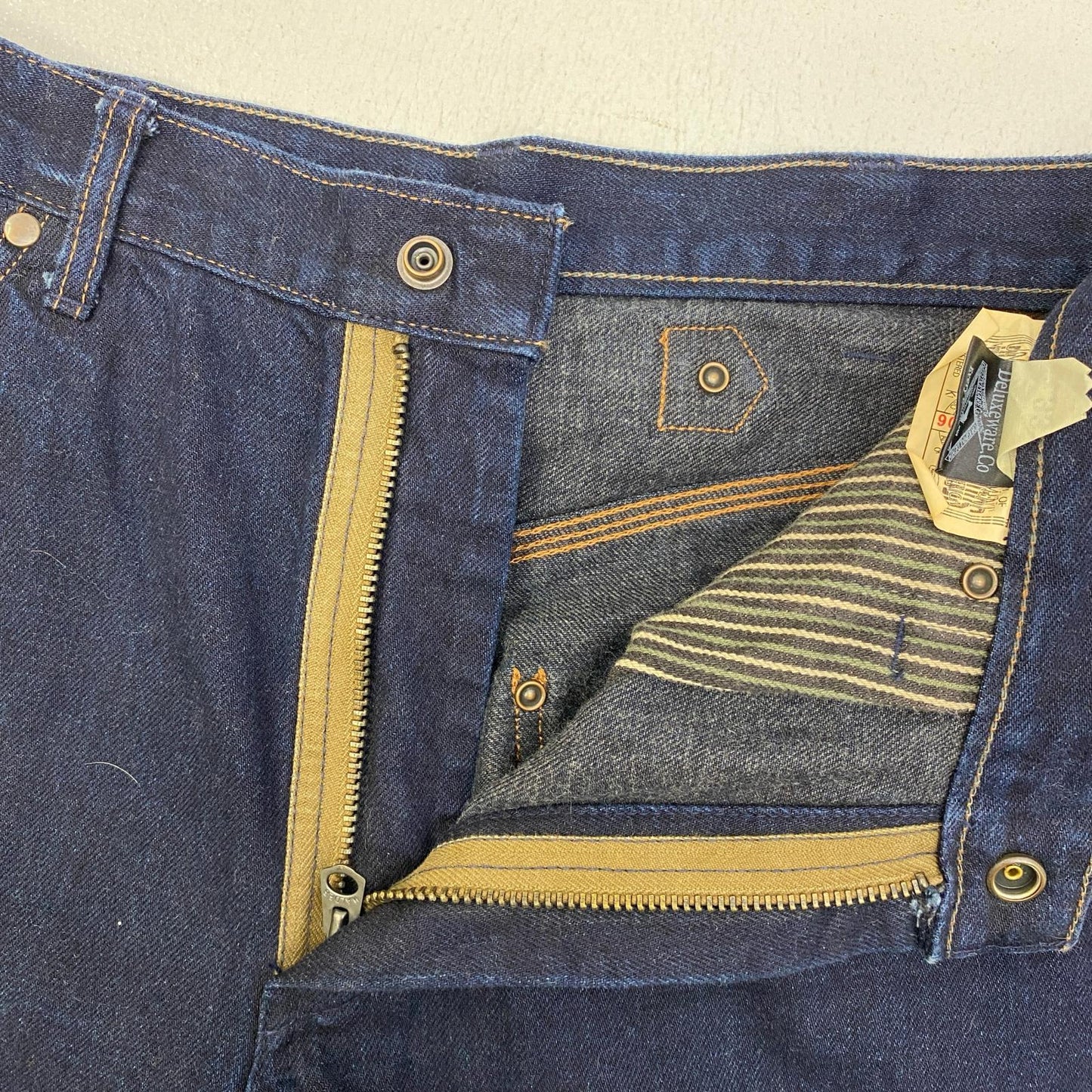 【中古】DELUXEWARE | デラックスウエア painter trouser DALEE'S デニムパンツ インディゴ サイズ：33【加古川店】