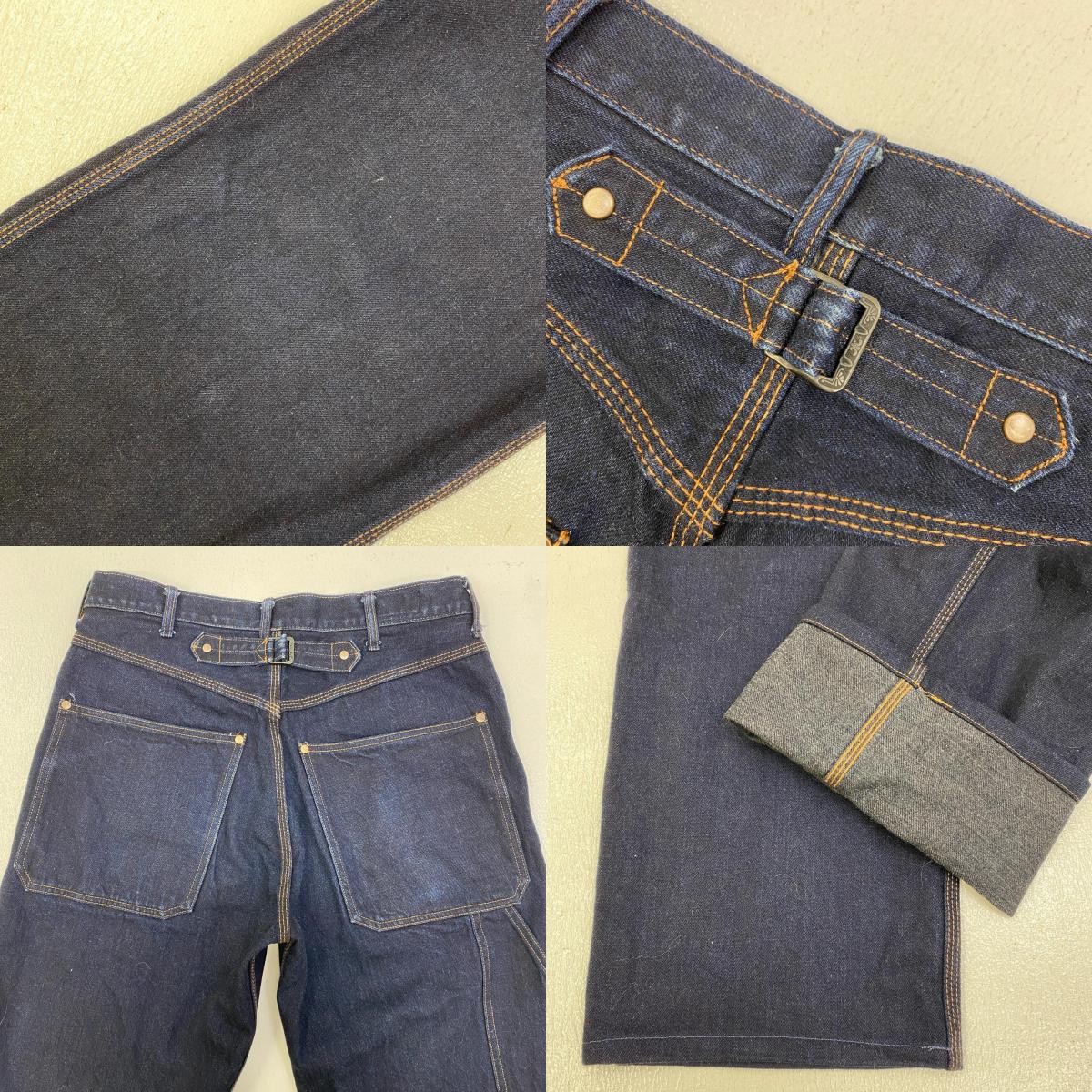 【中古】DELUXEWARE | デラックスウエア painter trouser DALEE'S デニムパンツ インディゴ サイズ：33【加古川店】