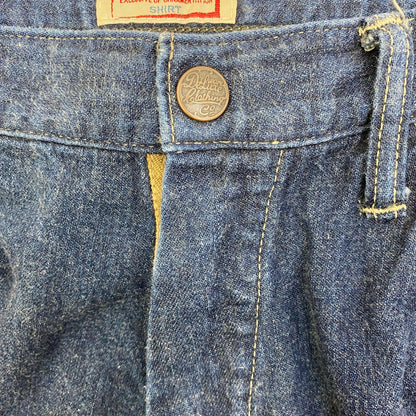 【中古】DELUXEWARE | デラックスウエア 50s PAINTER TROUSERS デニムパンツ DX8011 インディゴ サイズ：33【加古川店】