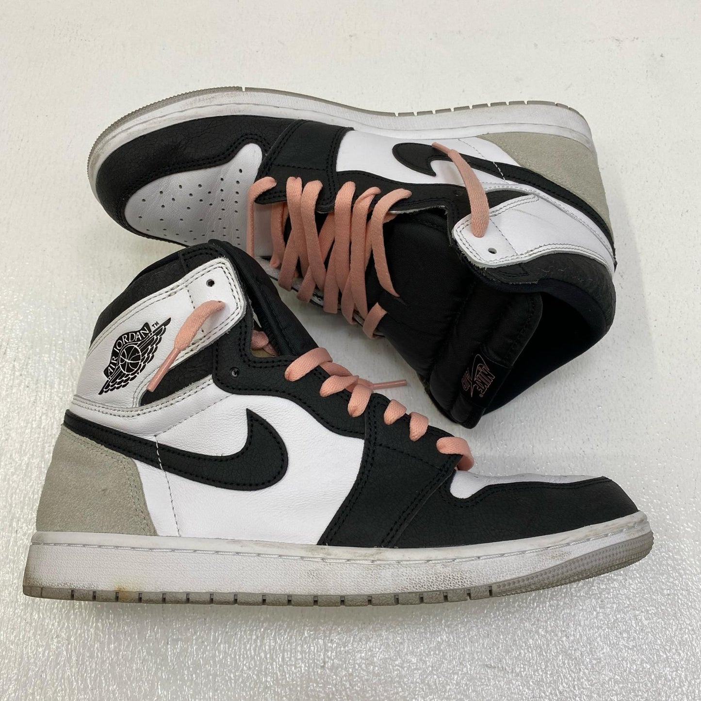 【中古】NIKE | ナイキ Air Jordan 1 High OG 'Bleached Coral' スニーカー 555088-108 グレー 28.5cm【加古川店】