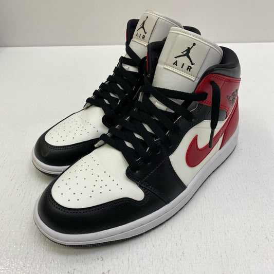 【中古】NIKE | ナイキ Women's Air Jordan 1 Mid スニーカー BQ6472-160 レッド 26.5cm【加古川店】