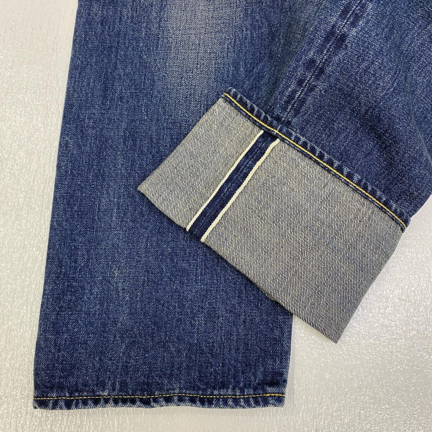 【中古】 15oz. 白耳セルビッジデニム デニムパンツ oni-240used インディゴ サイズ：33【加古川店】