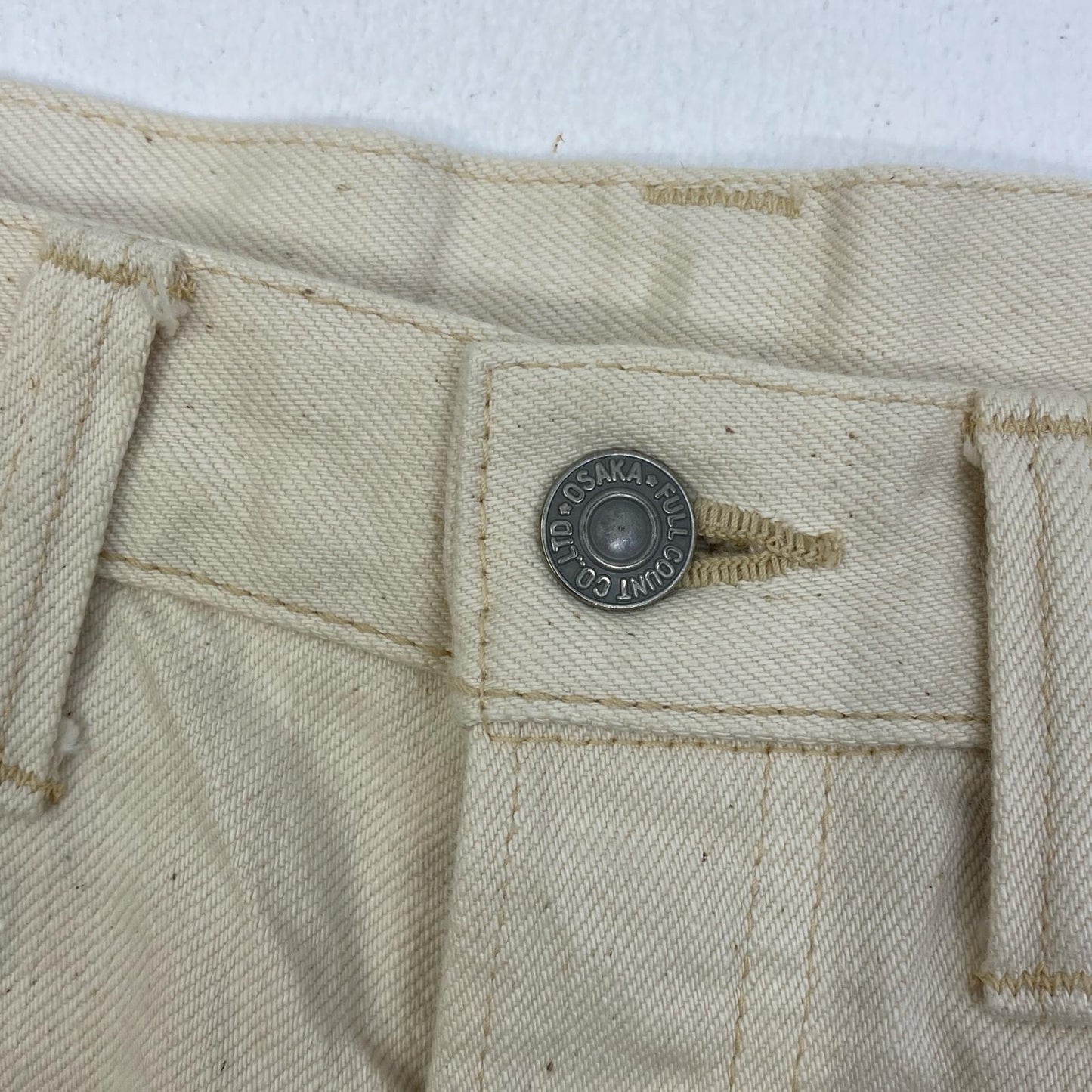 【中古】FULL COUNT | フルカウント lot:1108fc デニムパンツ ホワイト サイズ：33【加古川店】