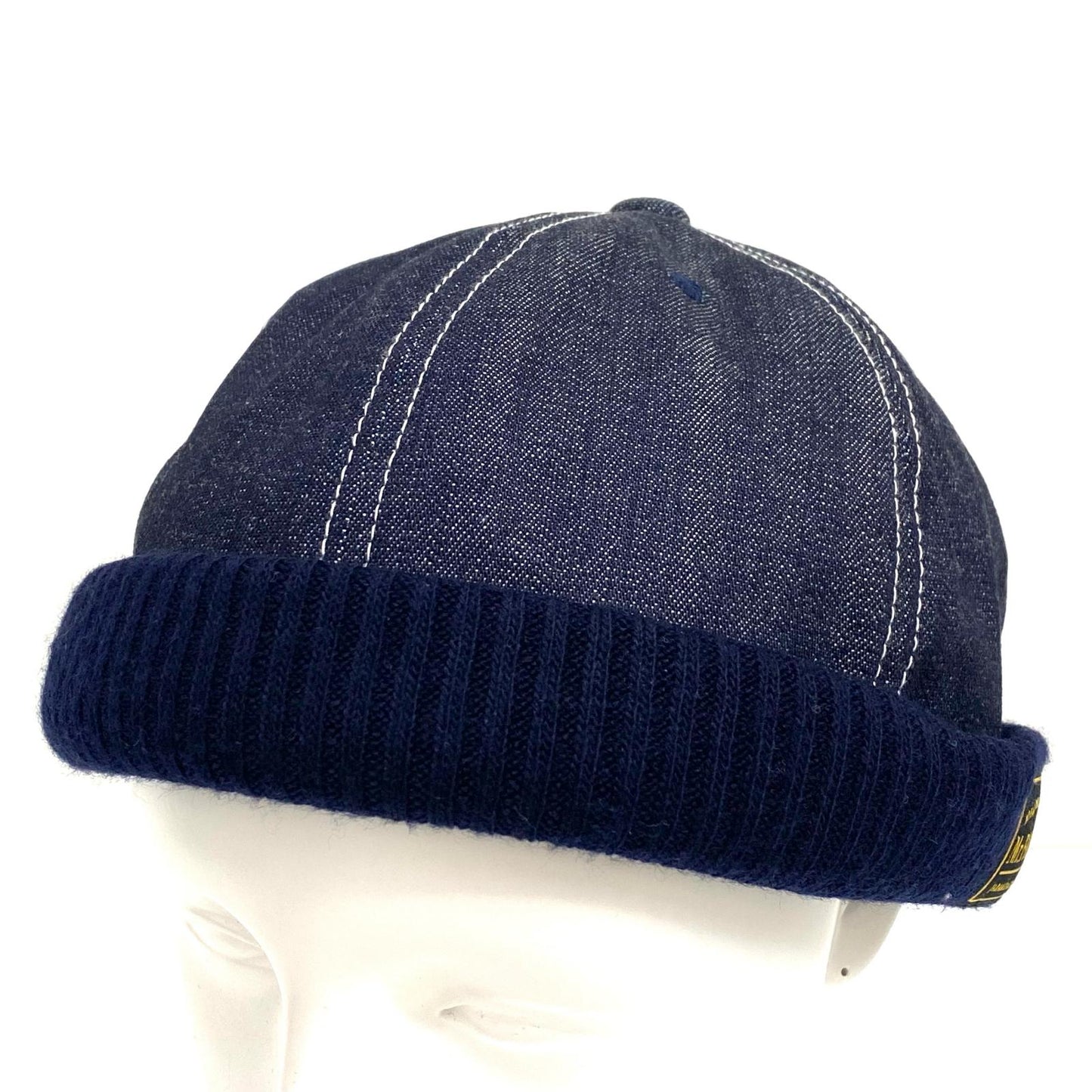 【中古】Mr.FATMAN | ミスターファットマン DENIM FISHERMAN CAP ハット インディゴ サイズ：M【加古川店】