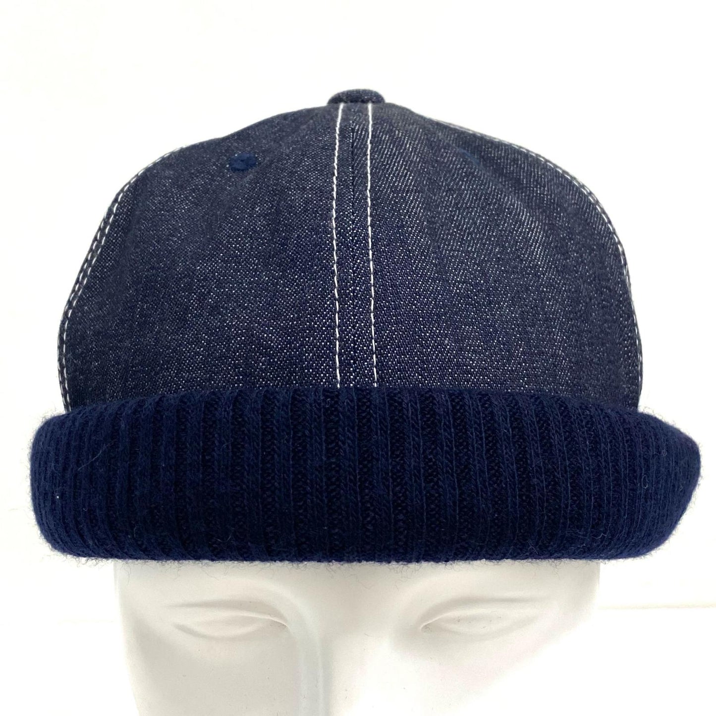 【中古】Mr.FATMAN | ミスターファットマン DENIM FISHERMAN CAP ハット インディゴ サイズ：M【加古川店】