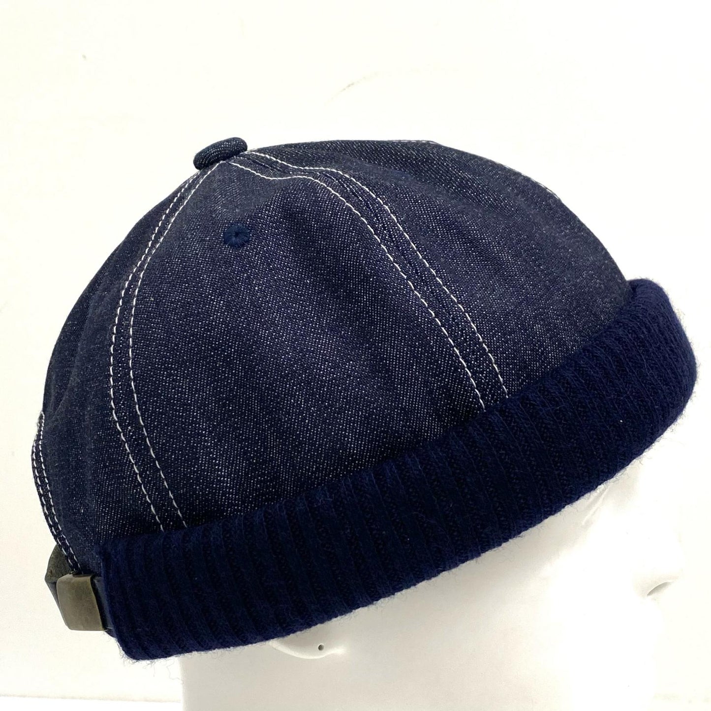 【中古】Mr.FATMAN | ミスターファットマン DENIM FISHERMAN CAP ハット インディゴ サイズ：M【加古川店】