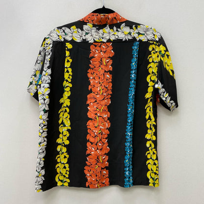 【中古】SUN SURF | サンサーフ HAWAIIAN SHIR floralchain その他トップス SS38579 ブラック サイズ：S【加古川店】