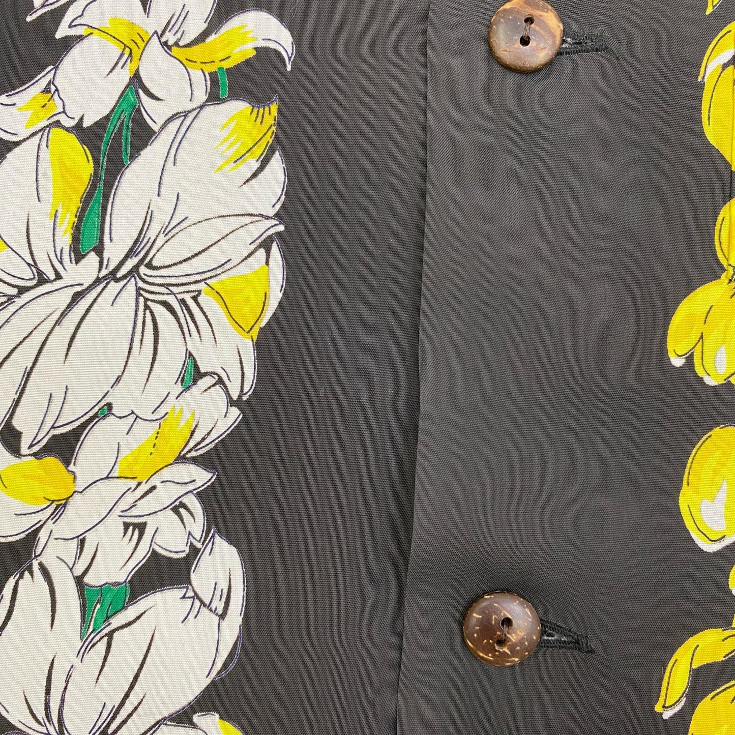 【中古】SUN SURF | サンサーフ HAWAIIAN SHIR floralchain その他トップス SS38579 ブラック サイズ：S【加古川店】
