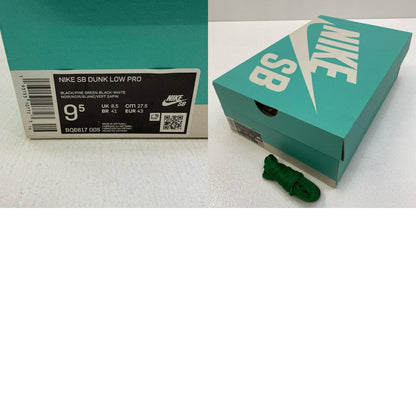 【中古】NIKE | ナイキ SB Dunk Low PRO 'Black/Pine Green' スニーカー bq6817-005 グリーン 27.5cm【加古川店】