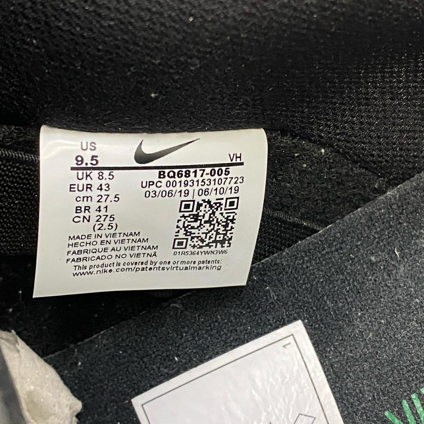 【中古】NIKE | ナイキ SB Dunk Low PRO 'Black/Pine Green' スニーカー bq6817-005 グリーン 27.5cm【加古川店】