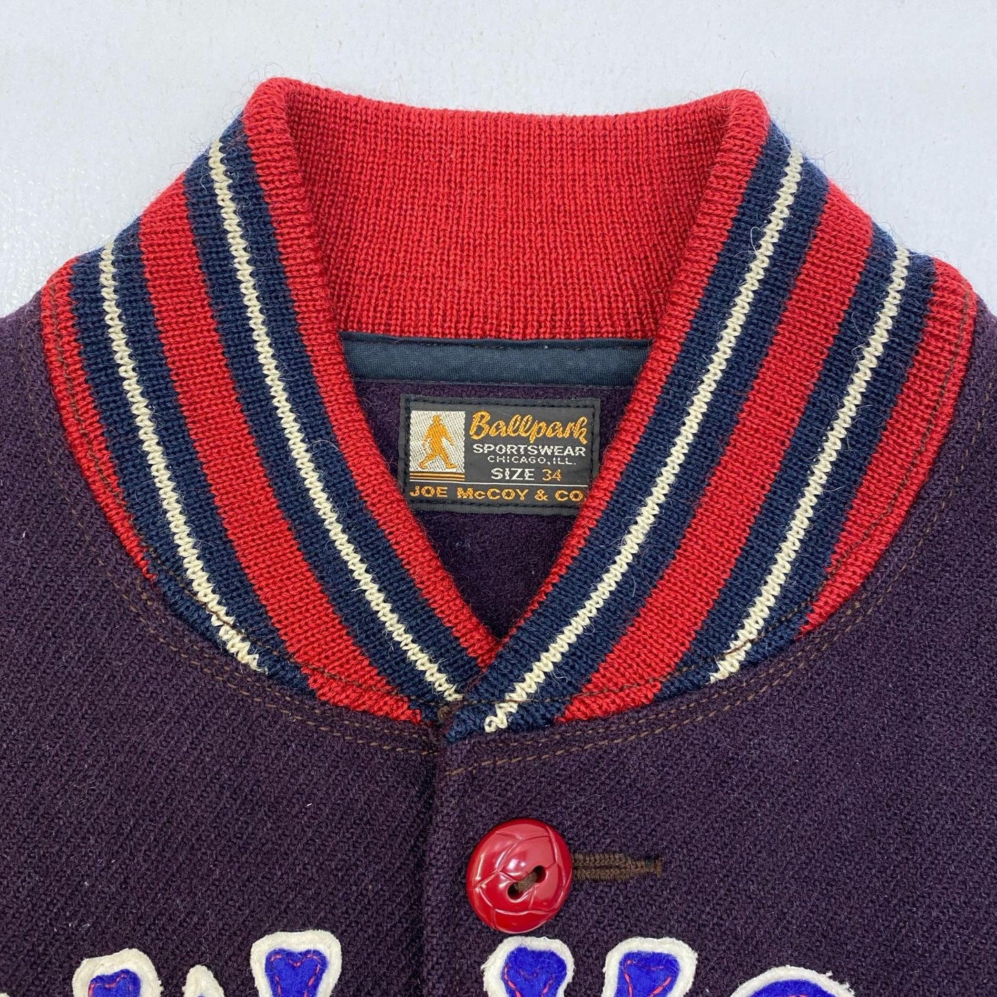 【中古】JOE McCOY | ジョーマッコイ スタジャン パープル サイズ：34【加古川店】