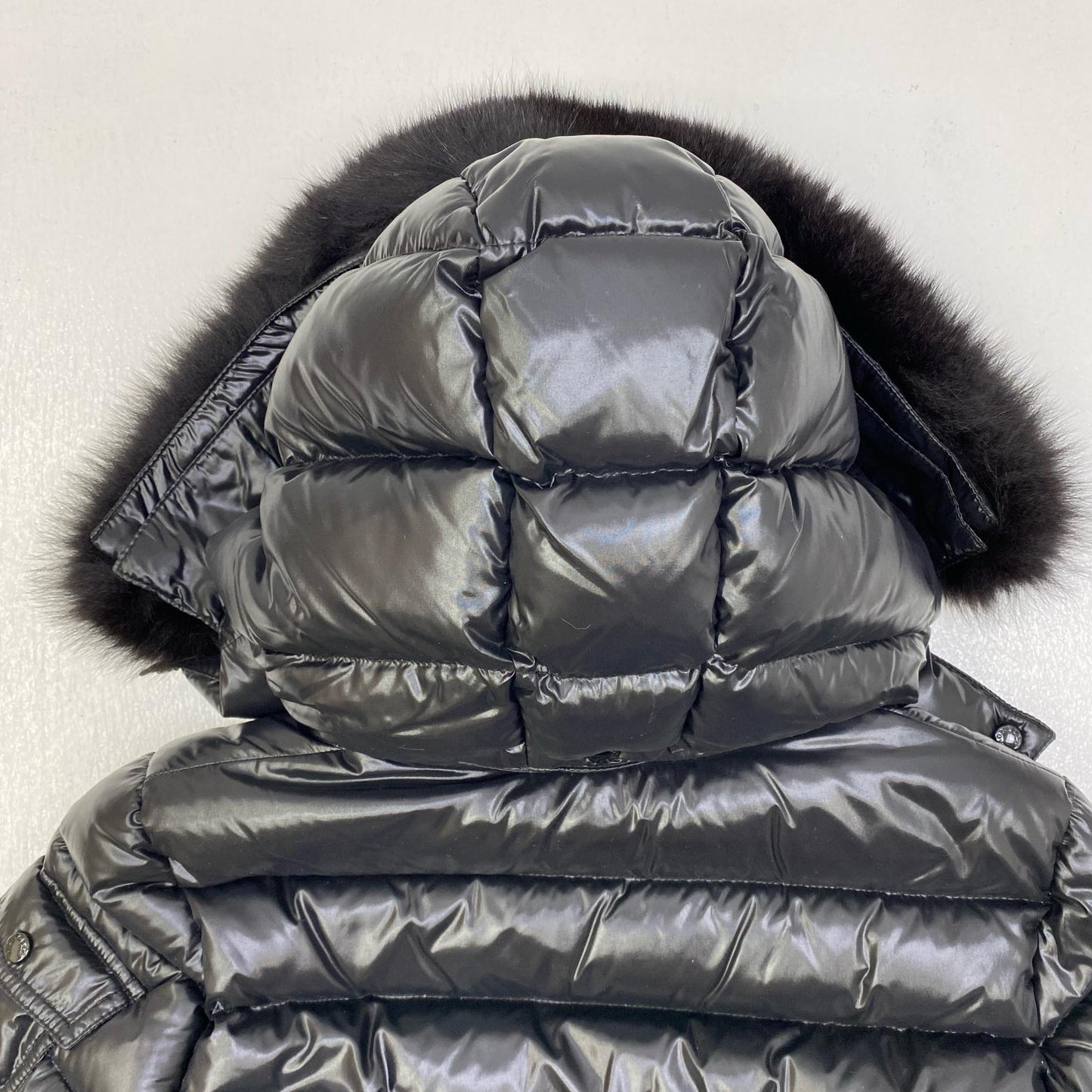 【中古】MONCLER | モンクレール BADYFUR ダウンジャケット D20934685825 68950 ブラック【加古川店】