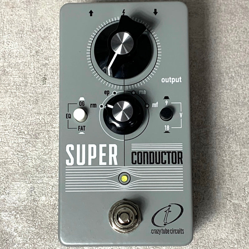 【新品】 Crazy Tube Circuits | クレイジーチューブサーキット ブースター 楽器 Super Conductor【加古川店】