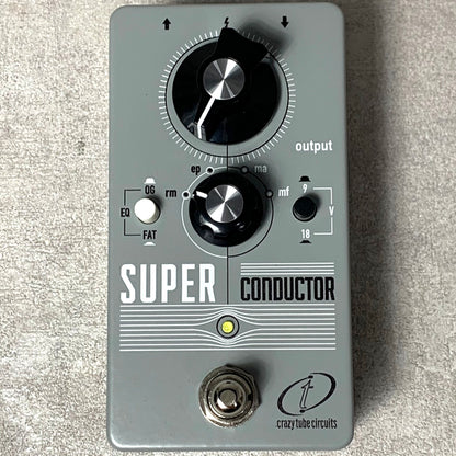 【新品】 Crazy Tube Circuits | クレイジーチューブサーキット ブースター 楽器 Super Conductor【加古川店】
