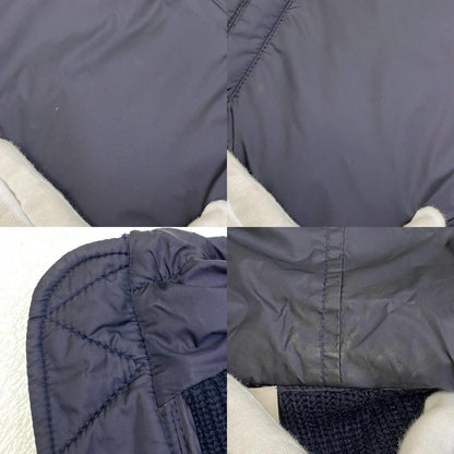 【中古】MONCLER | モンクレール MAGLIONE TRICOT CARDIGAN ダウンジャケット C20919409700 ネイビー サイズ：S【加古川店】