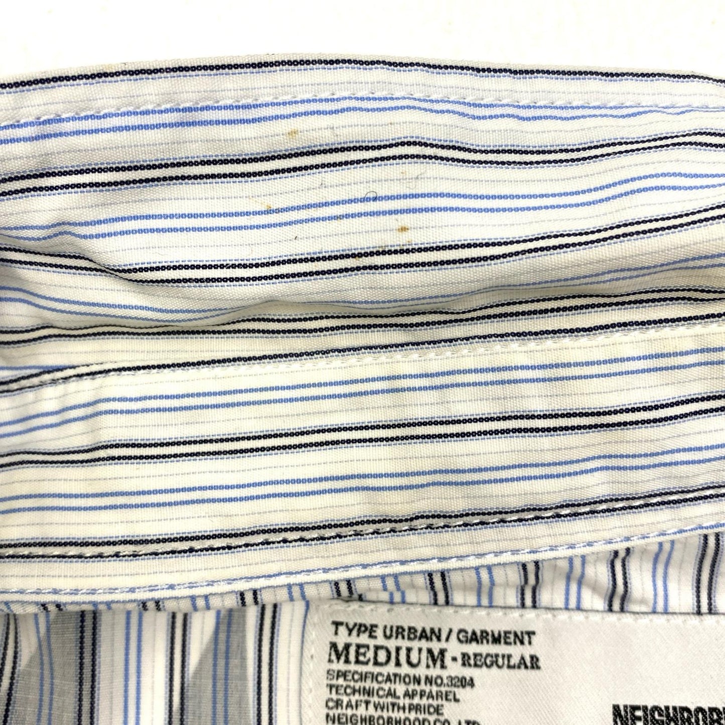 【中古】NEIGHBORHOOD | ネイバーフッド SCORPION STRIPE SHIRT 長袖シャツ 091SPNH-SHM09 サイズ：M【加古川店】