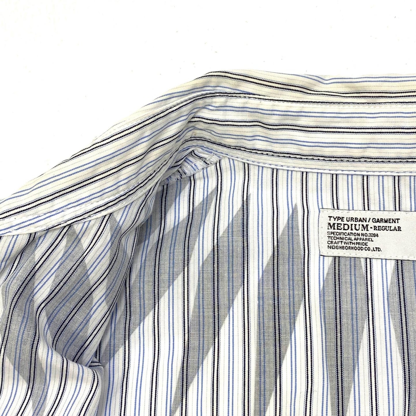 【中古】NEIGHBORHOOD | ネイバーフッド SCORPION STRIPE SHIRT 長袖シャツ 091SPNH-SHM09 サイズ：M【加古川店】