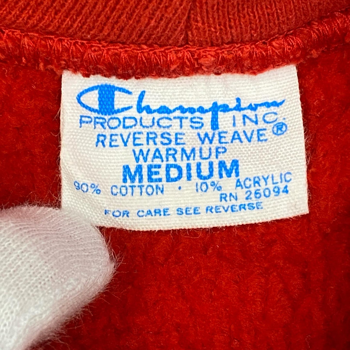 【中古】Champion | チャンピオン REVERSE WEAVE:CORNELL パーカー C3-S122 レッド サイズ：M【加古川店】