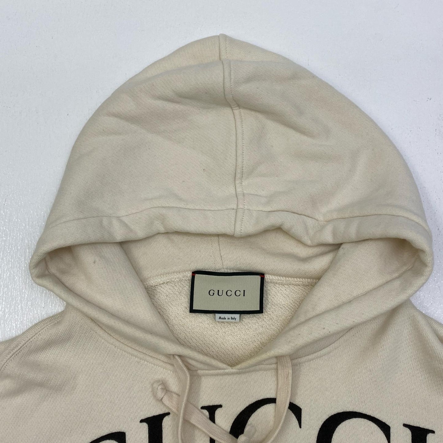【中古】GUCCI | グッチ インターロッキングG パーカー 475374 アイボリー サイズ：XXS【加古川店】