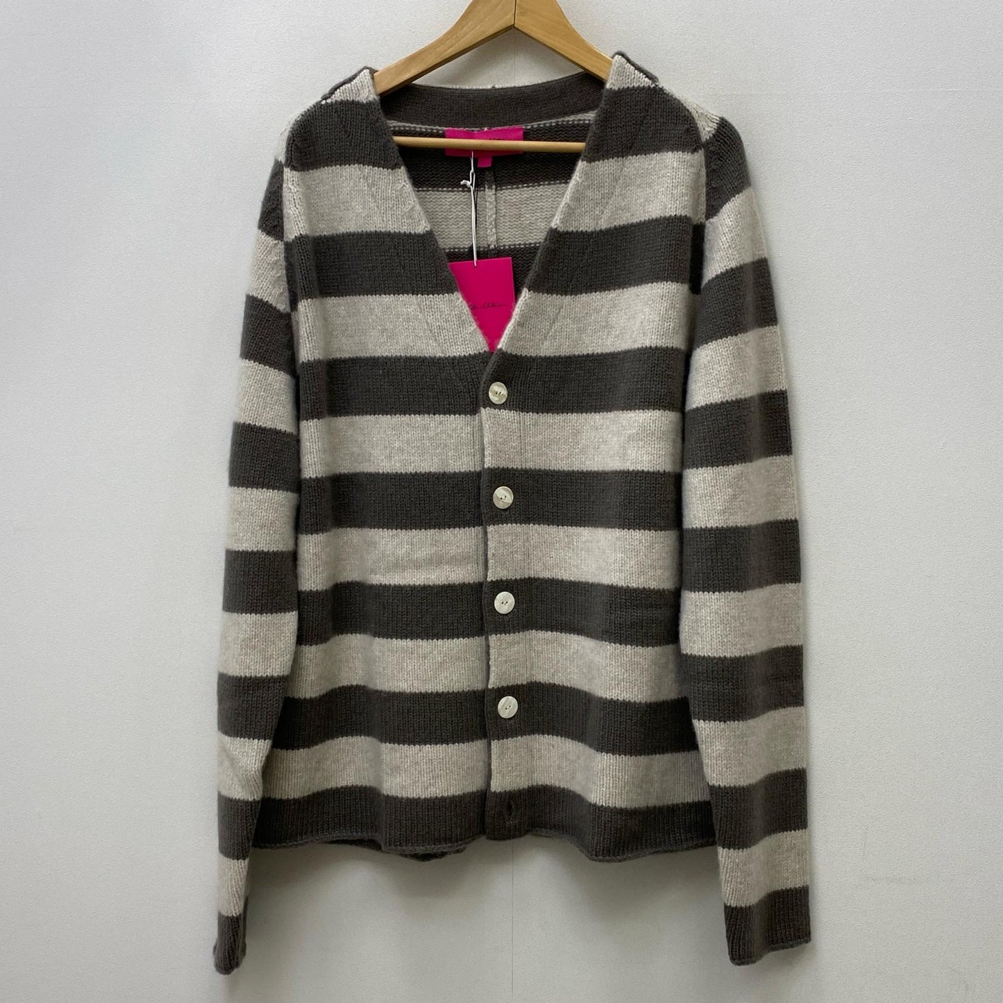 【中古】 PLAIT BLOCK STRIPE カーディガン サイズ：L【加古川店】